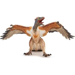 Archaeopteryx Dinosaur Figurine - Hand Painted Prehistoric Toy Action‎ Figure